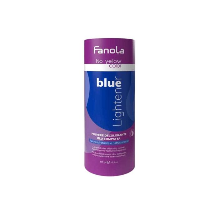 Polvo Decolorante Compacto Azul No Yellow Vegan 450 gr Fanola