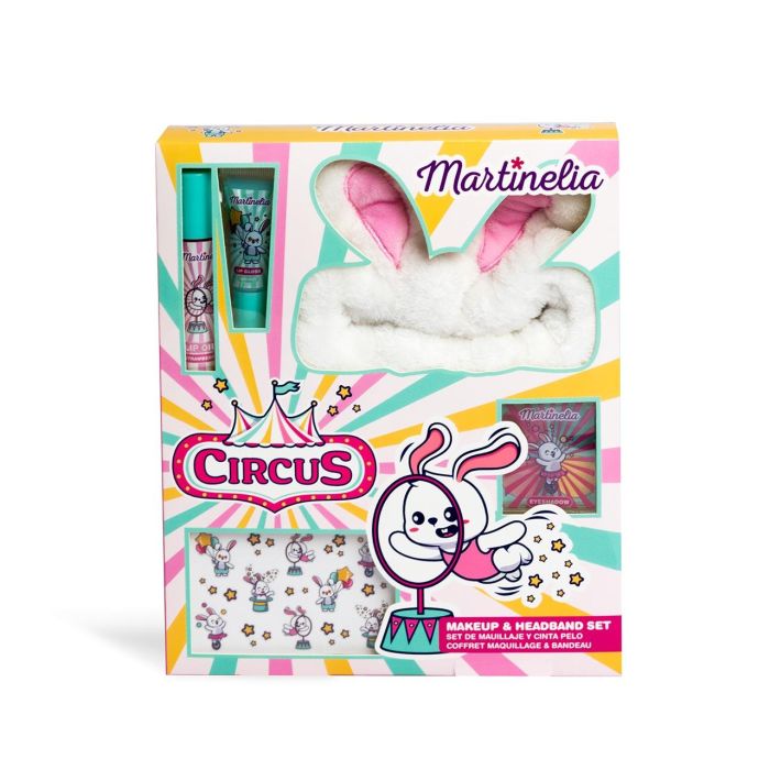 Set Maquillaje C/ Diadema Conejito Circus 12144 Martinelia