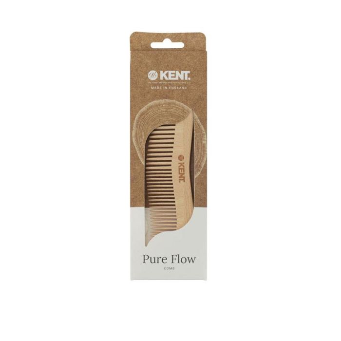 Pure Flow Wooden Comb Kent Brushes