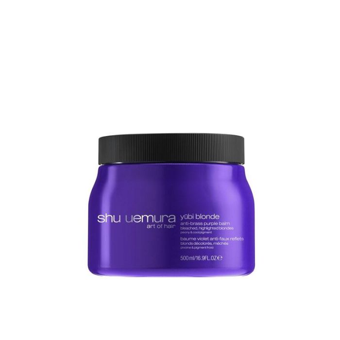 Yubi Blonde Antibrass Purple Mask 500 mL Shu Uemura