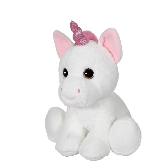 Peluche Gipsy Eyes Pets Blanco 40 cm Unicornio 1