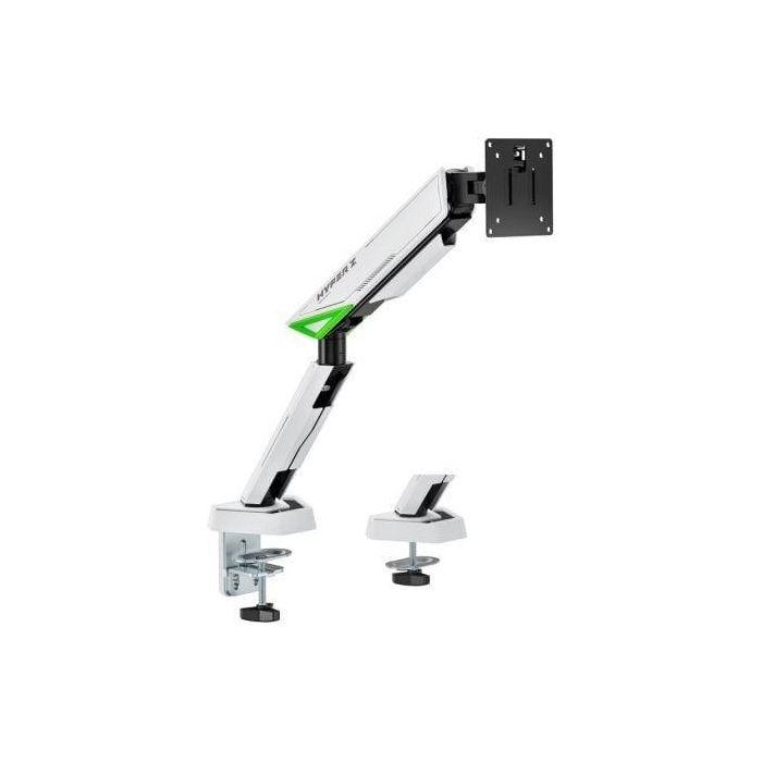 AISENS - SOPORTE DE MESA GAMING CONTRAPESO GIRATORIO E INCLINABLE PARA MONITOR/TV 16KG (3 PIVOTES, 1 BRAZO) DE 17-49, NEGRO-BLANCO 2 AISENS - SOPORTE DE MESA GAMING CONTRAPESO GIRATORIO E INCLINABLE PARA MONITOR/TV 16KG (3 PIVOTES, 1 BRAZO) DE 17-49, NEGRO-BLANCO 2