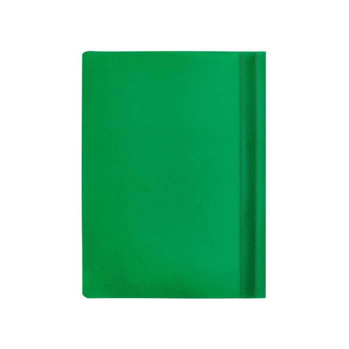 Carpeta Dossier Fastener Plastico Q-Connect Din A4 Verde 25 unidades 1