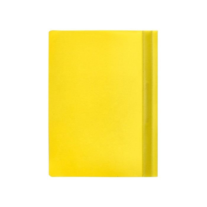 Carpeta Dossier Fastener Plastico Q-Connect Din A4 Amarilla 25 unidades 1