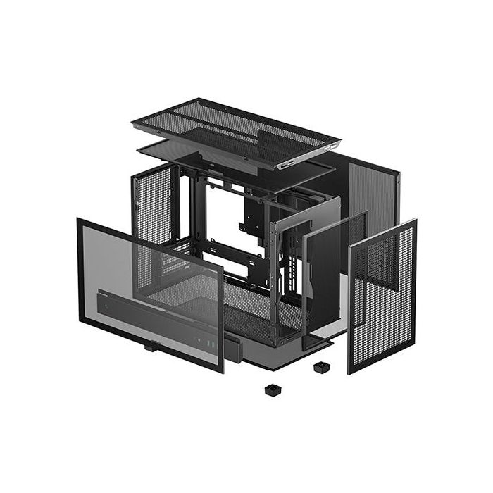 Caja Semitorre ATX DEEPCOOL R-CH260-BKNGM0-G-1 Negro 4