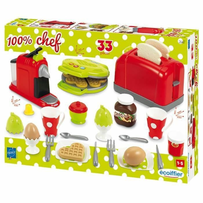Caja tostadora grande ECOIFFIER CHEF + desayuno Caja tostadora grande ECOIFFIER CHEF + desayuno