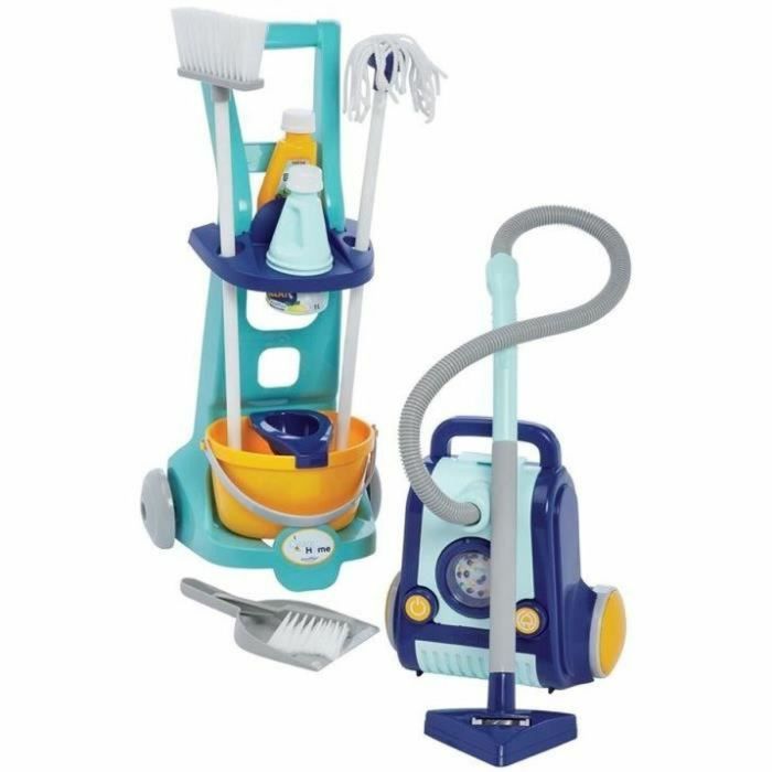 Aspiradora de juguete Ecoiffier Cleaning Set Kit de limpieza Aspiradora 10  Piezas 