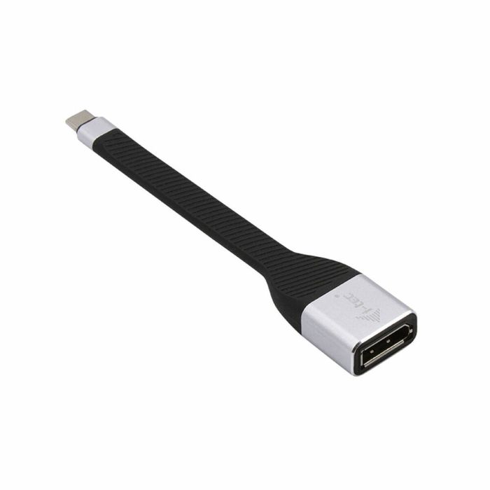 Adaptador USB-C a DisplayPort i-Tec C31FLATDP60HZ Negro