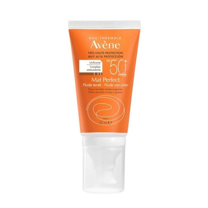 Avène Mat Perfect Fluido Con Color Spf50+ 50 mL