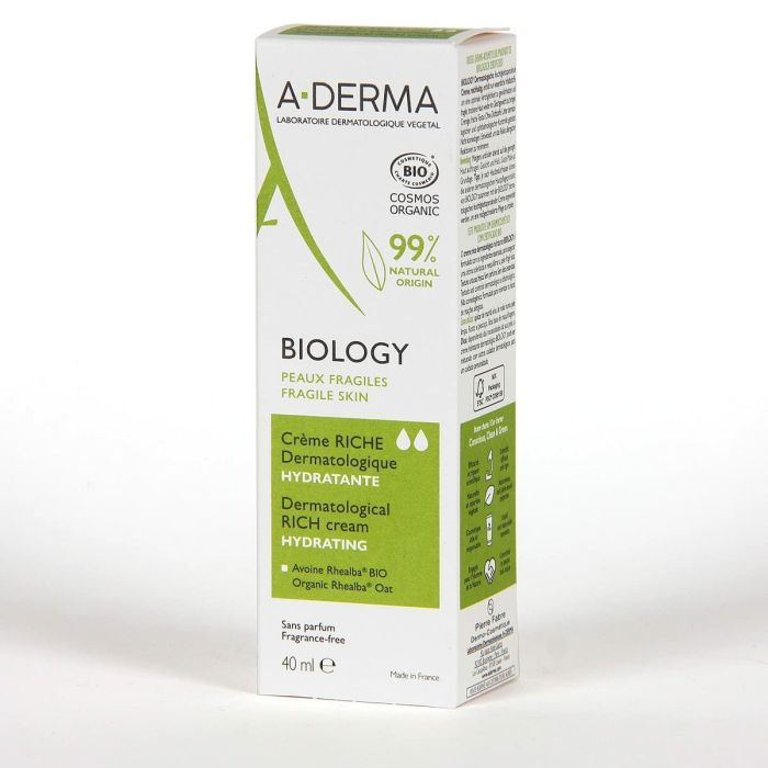 Crema Facial Hidratante A-Derma Biology (40 ml) 1