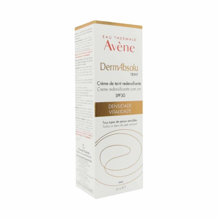 Crema Hidratante con Color Avene Dermabsolu Teint Spf 30 1