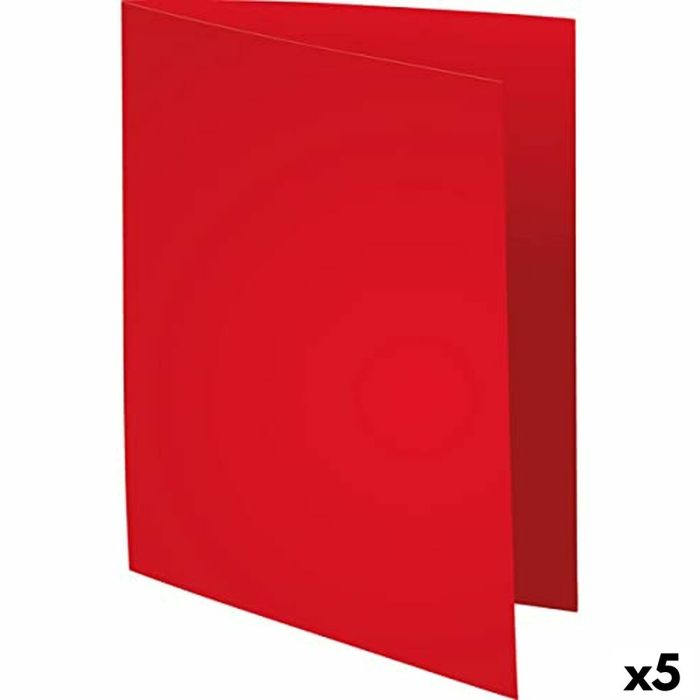 Subcarpeta Exacompta Forever Rojo A4 100 Piezas (5 Unidades)