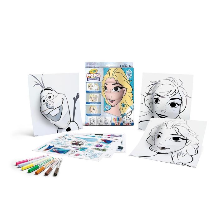 Set Actividades Pops Frozen 04-0742 Crayola Set Actividades Pops Frozen 04-0742 Crayola