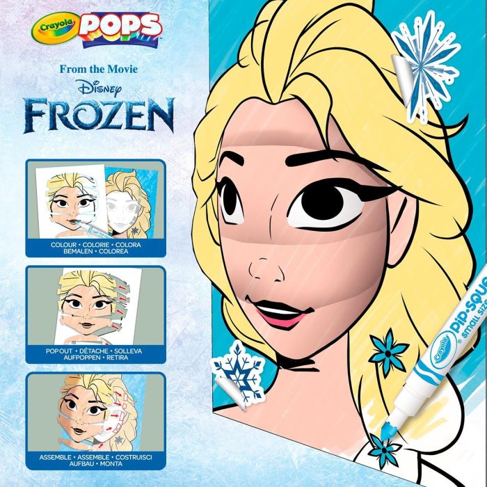 Set Actividades Pops Frozen 04-0742 Crayola 3