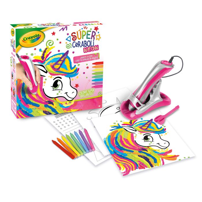 Super Ceraboli Unicornio Neon 25-0509 Crayola