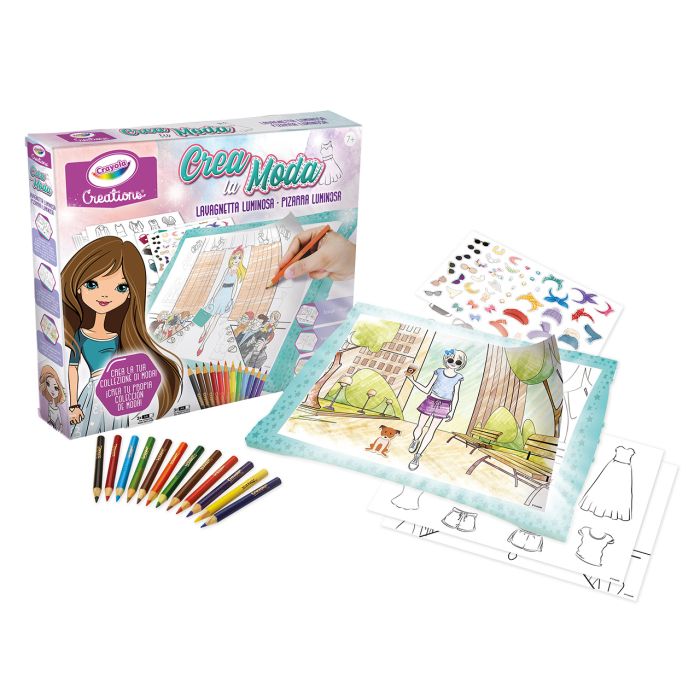 Creations Pizarra Luminosa Crea La Moda 25-5980 Crayola