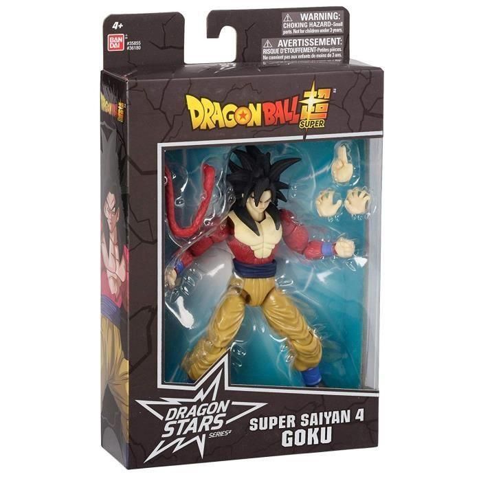 Figura de Acción Bandai Super Saiyan 4 Goku Dragon Ball (17 cm) 3