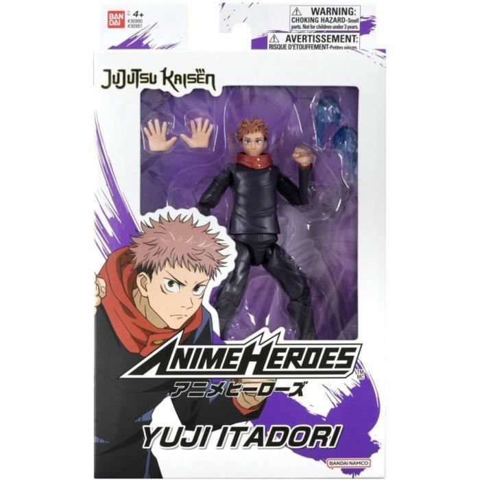 Figura de Acción Bandai Jujutsu Kaisen - Anime Heroes: Yuji Itadori 17 cm 3
