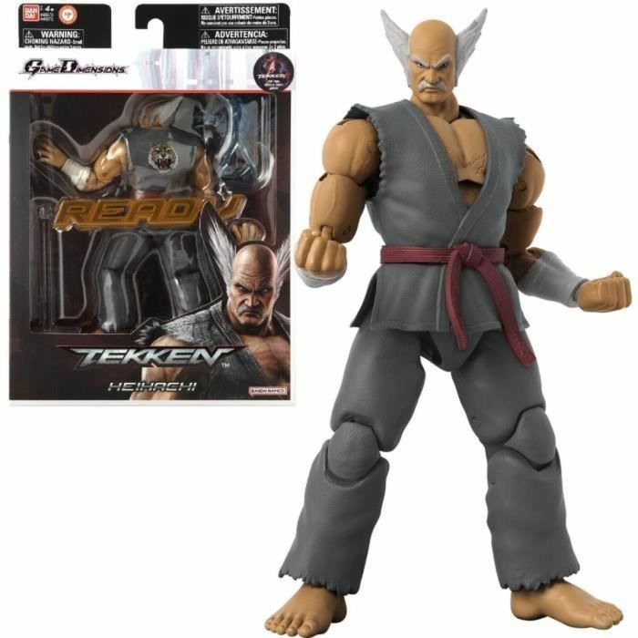 Figura de Acción Bandai Tekken - Heihachi (40672) 17 cm Moderno 1 Pieza