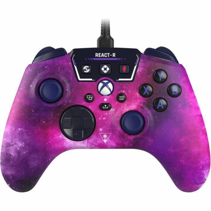 Turtle Beach 731855007363 REACT-R Controlador de juego con cable para Xbox y Windows Nebula Turtle Beach 731855007363 REACT-R Controlador de juego con cable para Xbox y Windows Nebula