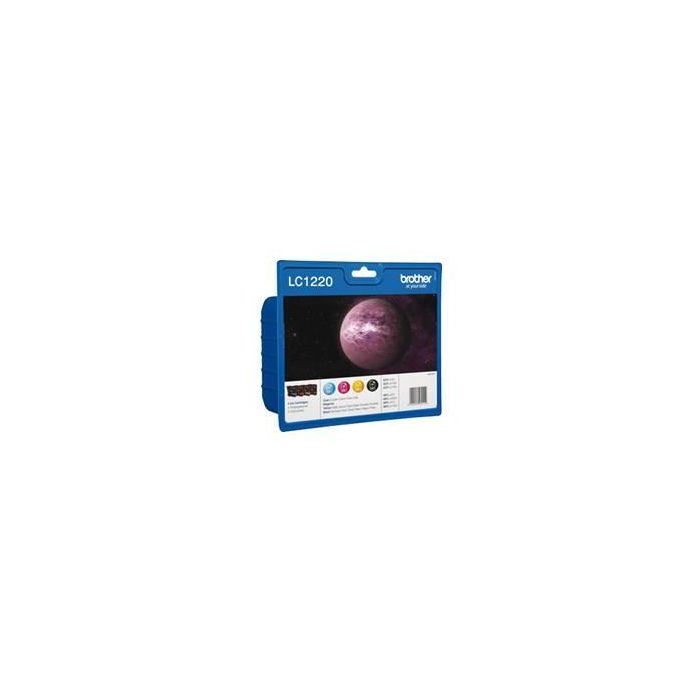 BROTHER Pack cartuchos Negro, Cian, Magenta y AmarilloDCPJ725DW/J925DW/J430W,