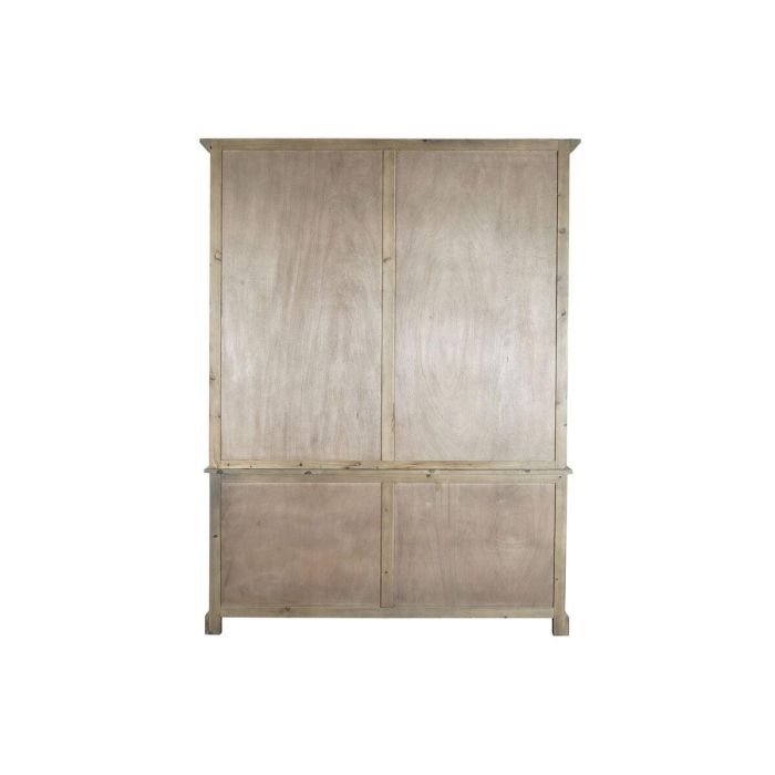 Estantería DKD Home Decor Natural Cristal Hierro Pino Madera Reciclada 180 x 47 x 238 cm 2