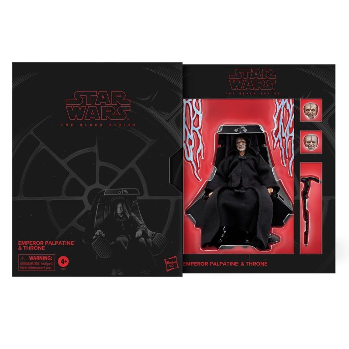 Figura Emperador Palpatine Con Trono -Sw- G1318 Hasbro 1 Figura Emperador Palpatine Con Trono -Sw- G1318 Hasbro 1