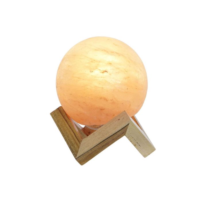 Lámpara de mesa DKD Home Decor Marrón Rosa Sal Acacia 15 W 220 V 15 x 15 x 20 cm 1 Lámpara de mesa DKD Home Decor Marrón Rosa Sal Acacia 15 W 220 V 15 x 15 x 20 cm 1