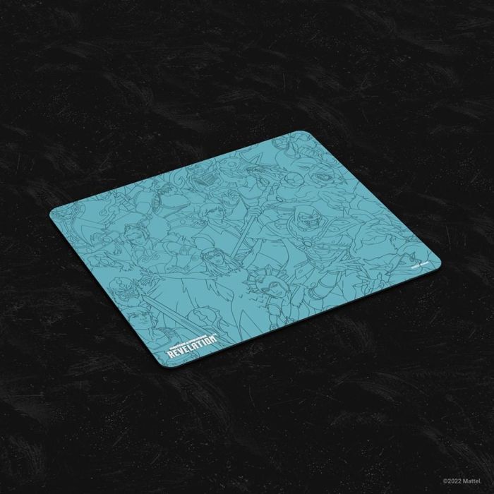 Alfombrilla Gaming Maestros Del Universo Revelation - Diseño de héroes y enemigos, 25x22 cm, antideslizante, tela de alta calidad 1