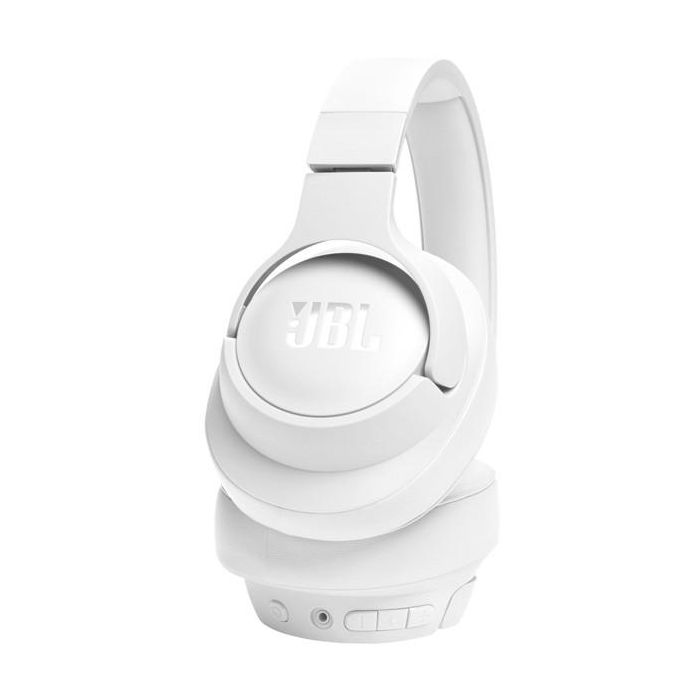 JBL Tune 720BT Auriculares Inalámbricos Diadema Blanco Bluetooth 5.3 Sonido Inmersivo 20-20000 Hz Autonomía 76h Carga Rápida USB-C 8