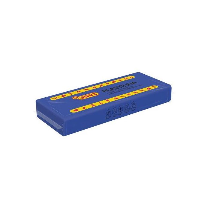Jovi Plastilina School Pastilla 150 gr Azul Oscuro Caja 15 Ud