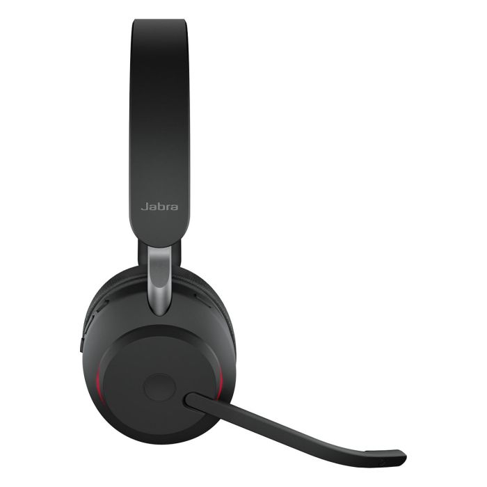 Jabra Evolve2 65 Stereo UC Auriculares Inalámbricos USB-A Negro con Estación de Carga y Link 380 5
