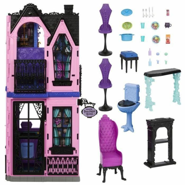 Monster High JBF16 Hotel Boo-Tick Casa de Muñecas y Accesorios 0 Monster High JBF16 Hotel Boo-Tick Casa de Muñecas y Accesorios 0