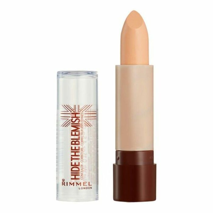 Rimmel London #001-ivory HIDE THE BLEMISH Corrector de Maquillaje Stick Alta Cobertura para Ojeras e Imperfecciones Tono Ivory 4,5g 4 Rimmel London #001-ivory HIDE THE BLEMISH Corrector de Maquillaje Stick Alta Cobertura para Ojeras e Imperfecciones Tono Ivory 4,5g 4