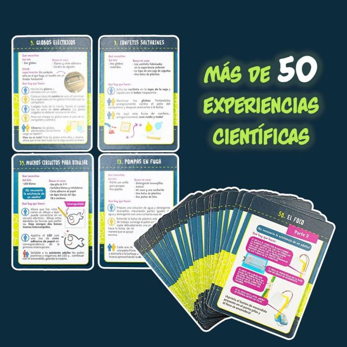 Juego de Ciencia Lisciani Electricidad ES (6 Unidades) 3 Juego de Ciencia Lisciani Electricidad ES (6 Unidades) 3