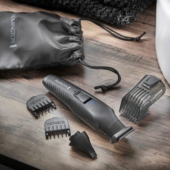 Remington PG2000 Recortadora Multifunción Graphite Series Pelo, Barba y Nariz, Cuchillas Autoafilables, 40 min Autonomía 2 Remington PG2000 Recortadora Multifunción Graphite Series Pelo, Barba y Nariz, Cuchillas Autoafilables, 40 min Autonomía 2