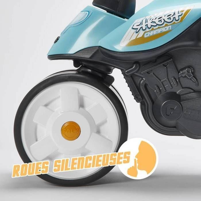 Falk Bicicleta sin pedales Street Champion, Ruedas Silenciosas, Manillar Direccional, Azul, Hecha en Francia, Niños 1-3 años 1 Falk Bicicleta sin pedales Street Champion, Ruedas Silenciosas, Manillar Direccional, Azul, Hecha en Francia, Niños 1-3 años 1
