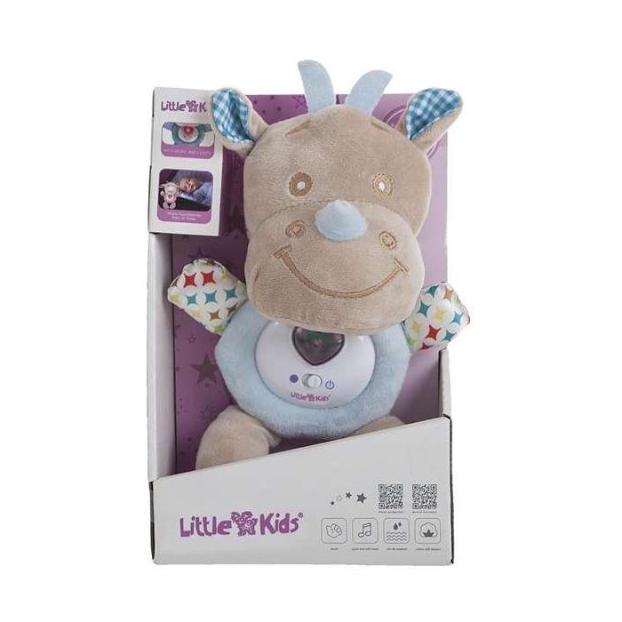 Rino y perro 24 cm corazon luz y musicas caja/pilas 1 Rino y perro 24 cm corazon luz y musicas caja/pilas 1