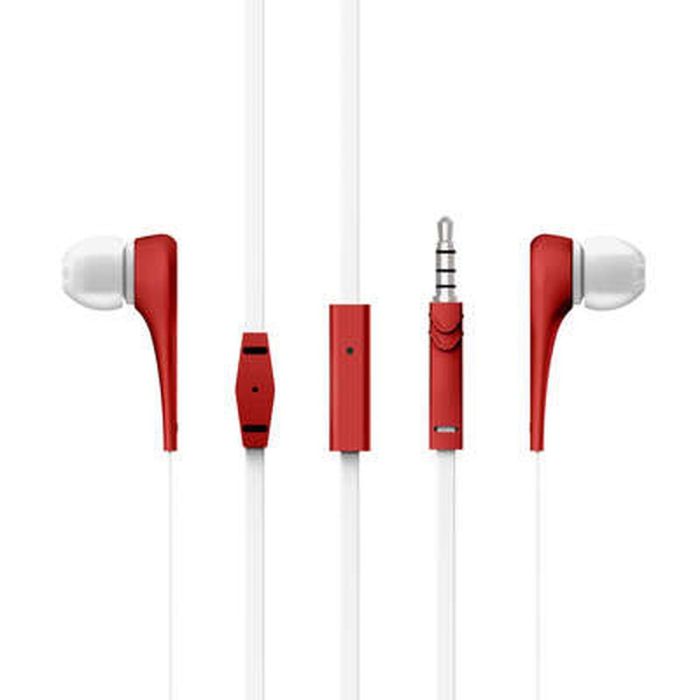 Auriculares con Micrófono Energy Sistem 446001 Rojo Blanco 1