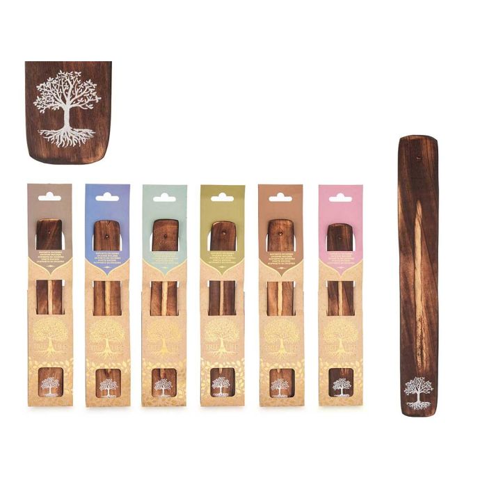 Acorde Soporte Incienso Surtido 6 Colores - Madera, 5.8x31x0.5 cm, Variedad de Aromas (48 Unidades) Acorde Soporte Incienso Surtido 6 Colores - Madera, 5.8x31x0.5 cm, Variedad de Aromas (48 Unidades)