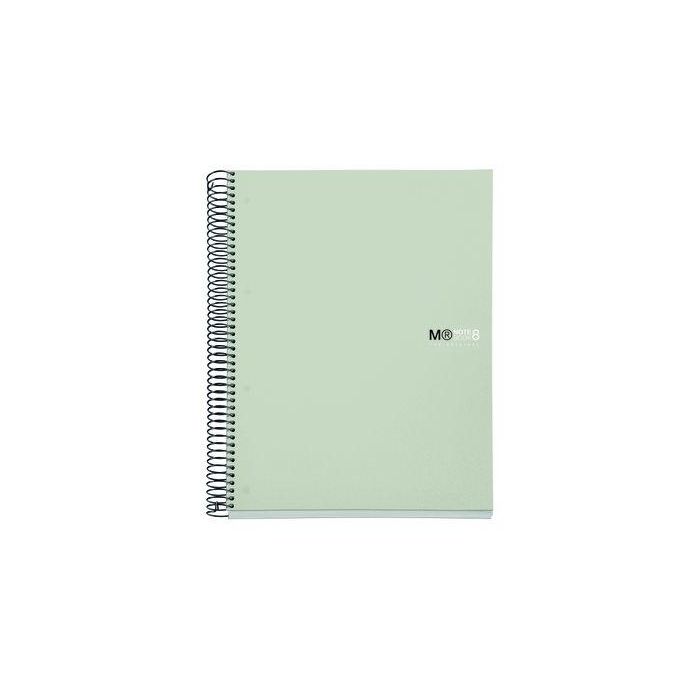 Bloc Miquelrius The Original Notebook 8 Micro.Tapa Pp A4 200H 70G Cuadric.5X5 Gris (Set de 5)