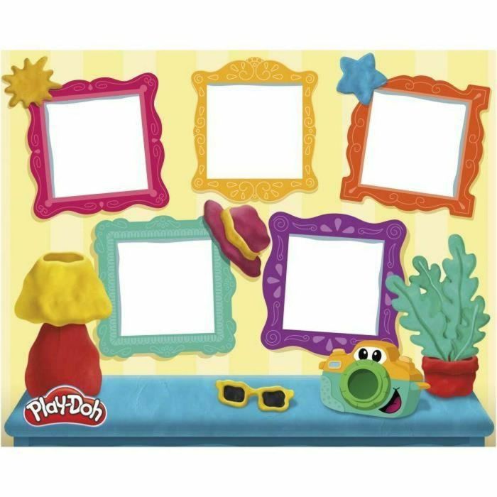 Set de fotos divertido play doh con 3 botes de plastilina y accesorios. 3 Set de fotos divertido play doh con 3 botes de plastilina y accesorios. 3