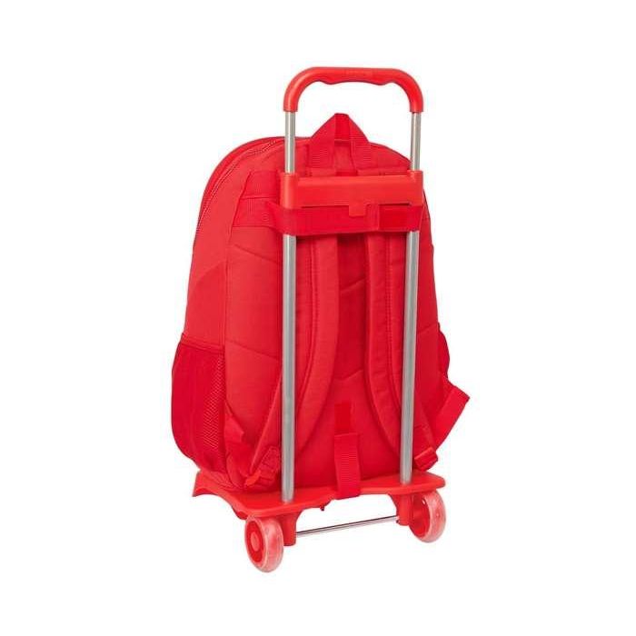 Mochila Escolar con Ruedas Atlético Madrid Rojo 32 x 44 x 16 cm 4