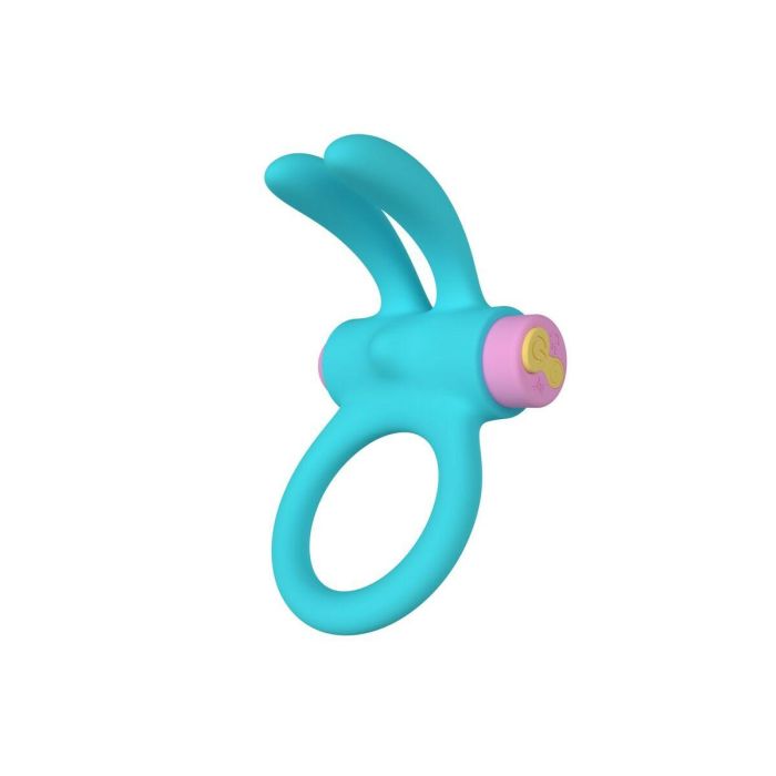 Anillo para el Pene Party Color Toys Azul Silicona 8 Anillo para el Pene Party Color Toys Azul Silicona 8