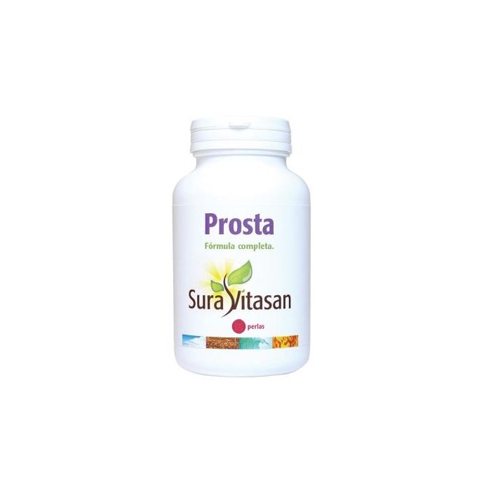 Sura Vitasan Prosta: Soporte Próstata con Saw Palmetto, Ortiga, Arándano Rojo y 18 Ingredientes Esenciales - 60 Perlas