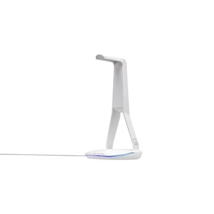 Auriculares/Soporte para auriculares - THE G-LAB - K-STAND HYDROGEN - 2 puertos USB - Blanco 1 Auriculares/Soporte para auriculares - THE G-LAB - K-STAND HYDROGEN - 2 puertos USB - Blanco 1