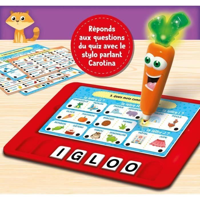 Lisciani LIS8008324104871 Tableta de escritura Carotina para enriquecer vocabulario, luminosa y parlante 2 Lisciani LIS8008324104871 Tableta de escritura Carotina para enriquecer vocabulario, luminosa y parlante 2