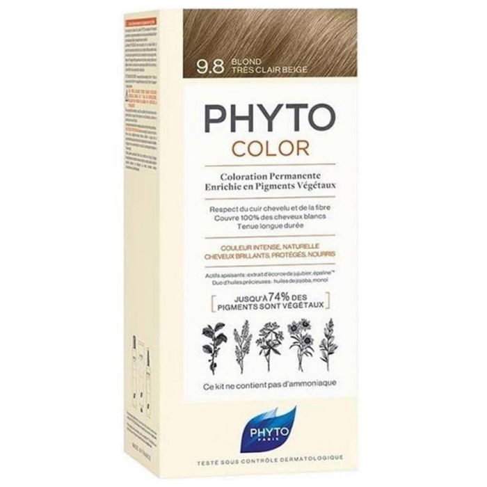 Coloración Permanente Phyto Paris Phytocolor 9.8-rubio beige muy claro