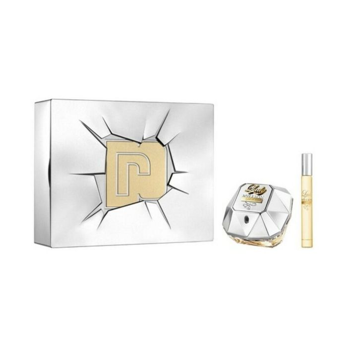 Set de Perfume Mujer Lady Million Lucky Paco Rabanne 3349668568338 EDP 2 Piezas (2 pcs) Set de Perfume Mujer Lady Million Lucky Paco Rabanne 3349668568338 EDP 2 Piezas (2 pcs)
