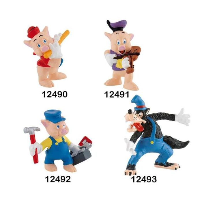 Figura Cerdito con flauta 5 cm 3 Figura Cerdito con flauta 5 cm 3